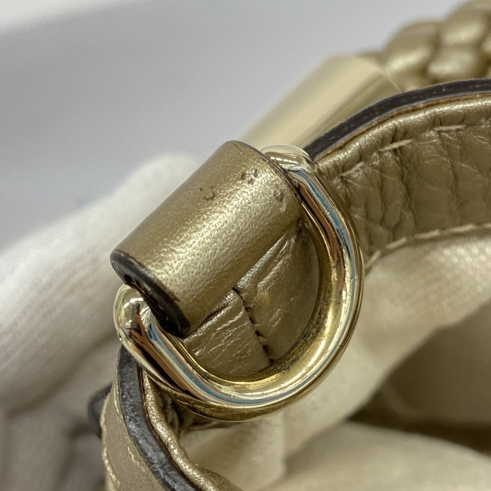 Gucci Bamboo Beige GG Bag Canvas Shoulder - Picture 6 of 9